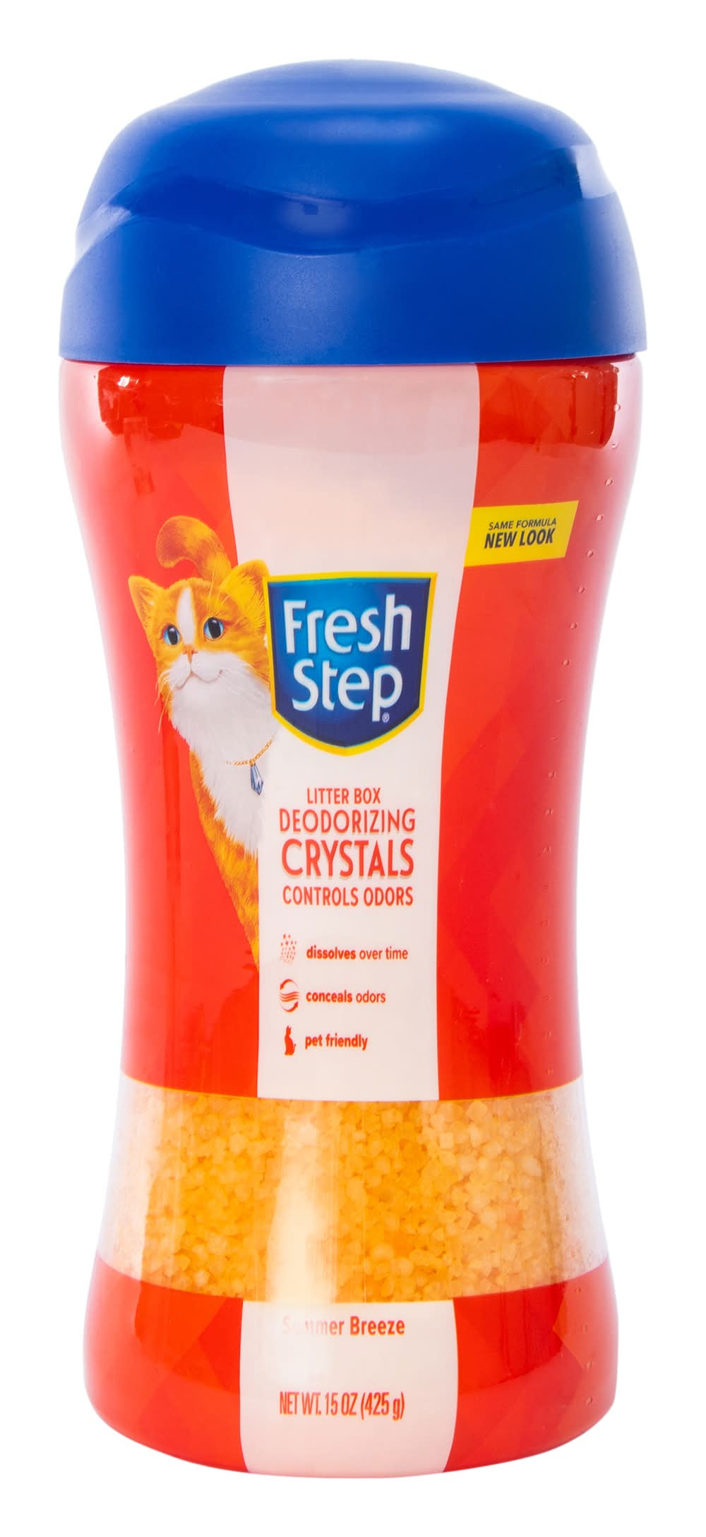 Fresh Step® Litter Box Deodorizing Crystals - Summer Breeze 15oz