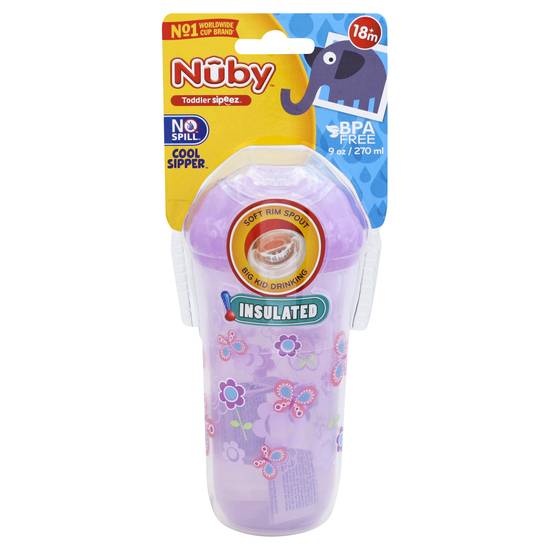 Nuby Toddler Insulated Cool Sipper 18+ Months