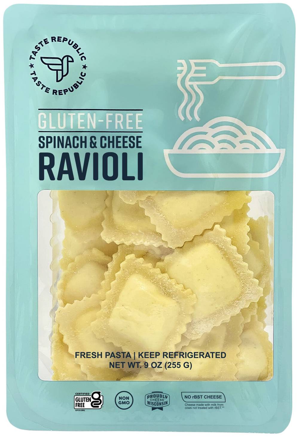 Pasta Ravioli Spnch/Chs Frsh 9z