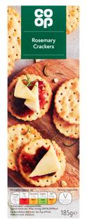 Co Op Rosemary Crackers 185g