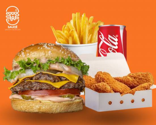 BURGER + SIDES 🍔+🍗+🍟+🥤