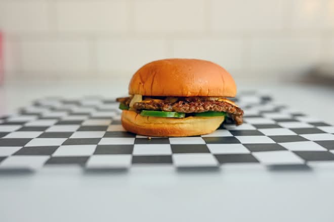 Spicy Jalapeño Impossible Burger (Vegetarian)