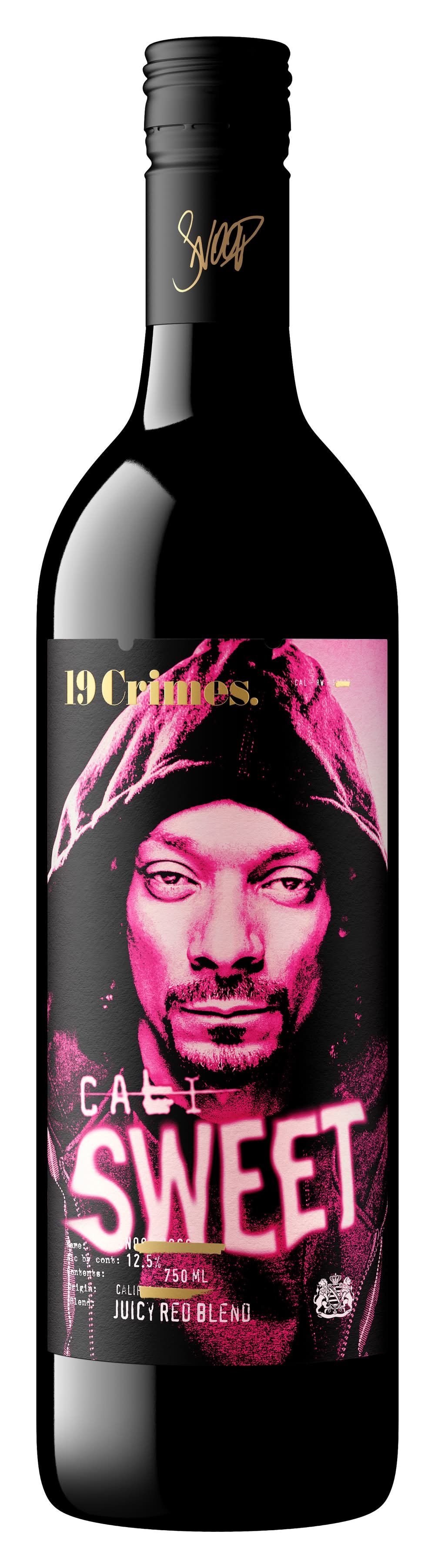 19 Crimes Cali Sweet Red Wine (750 ml)