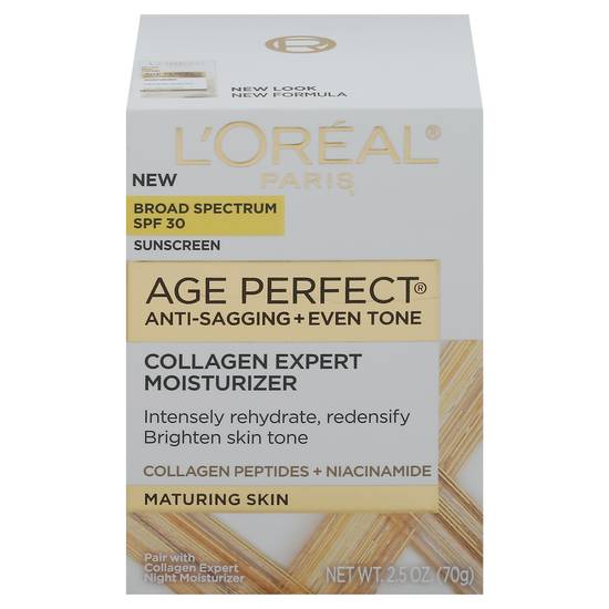 L'oréal Age Perfect Broad Spectrum Spf 30 Anti-Sagging + Even Tone Sunscreen