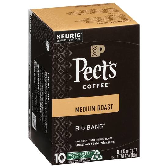 Peet's Coffee Keurig Medium Roast Coffee K-Cup Pods