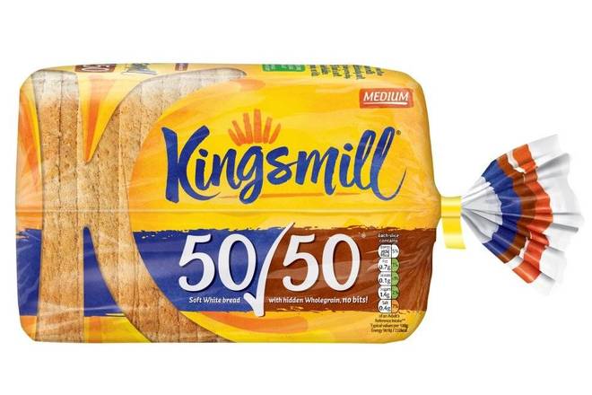 Kingsmill Bread 50/50 800G Loaf