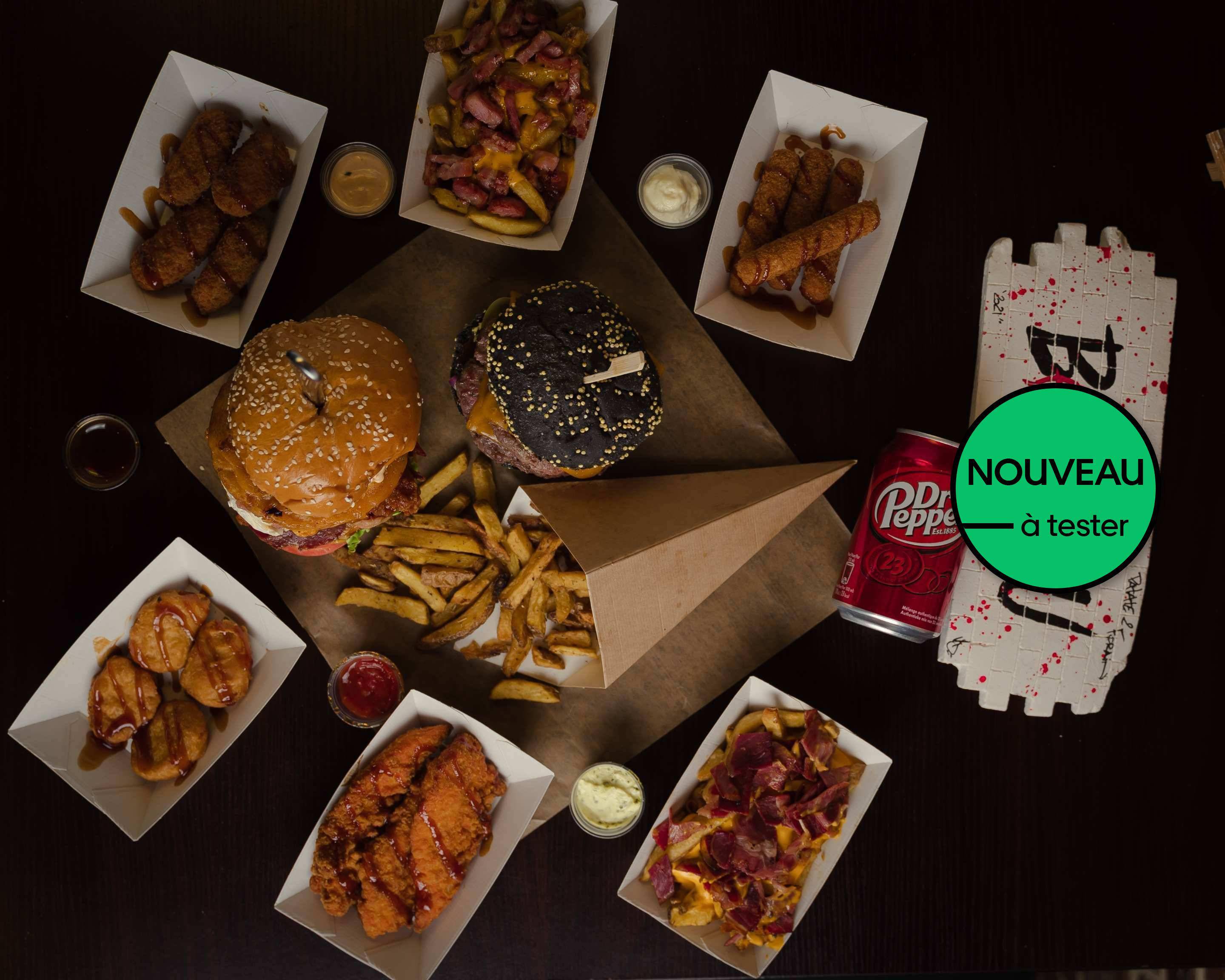 Livraison du menu Barlou Burger by Seth Gueko à Paris 【Menu et prix】 Uber Eats