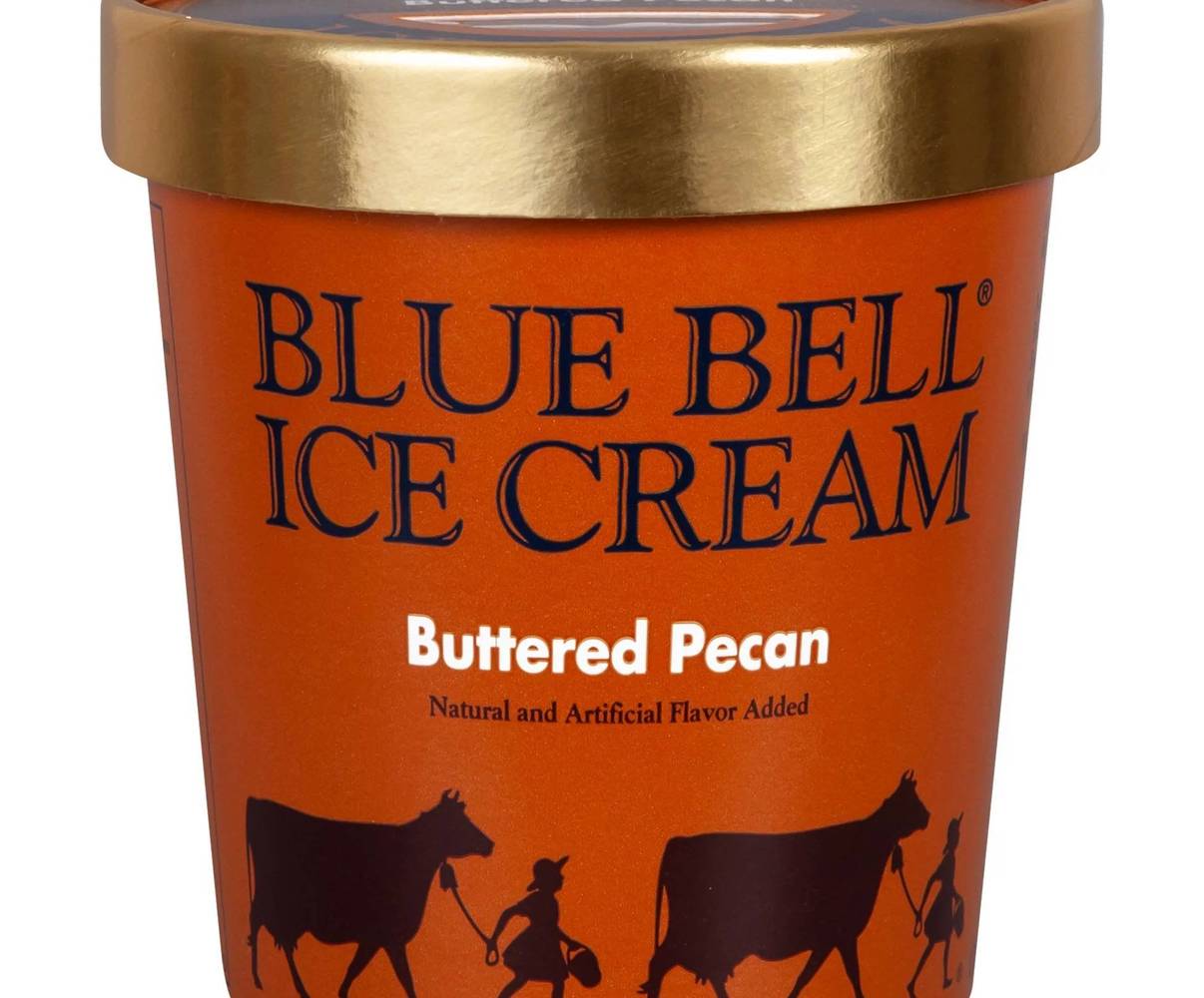 Blue Bell Pint-Butter Pecan