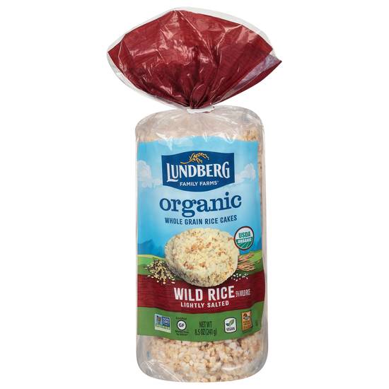 Lundberg Lightly Salted Organic Wild Rice Cakes (8.5 oz)