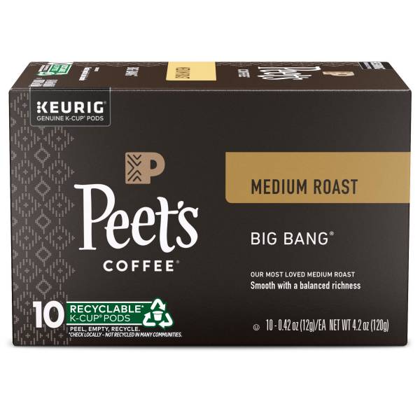 Peet's Coffee Big Bang 10ct K-Cups