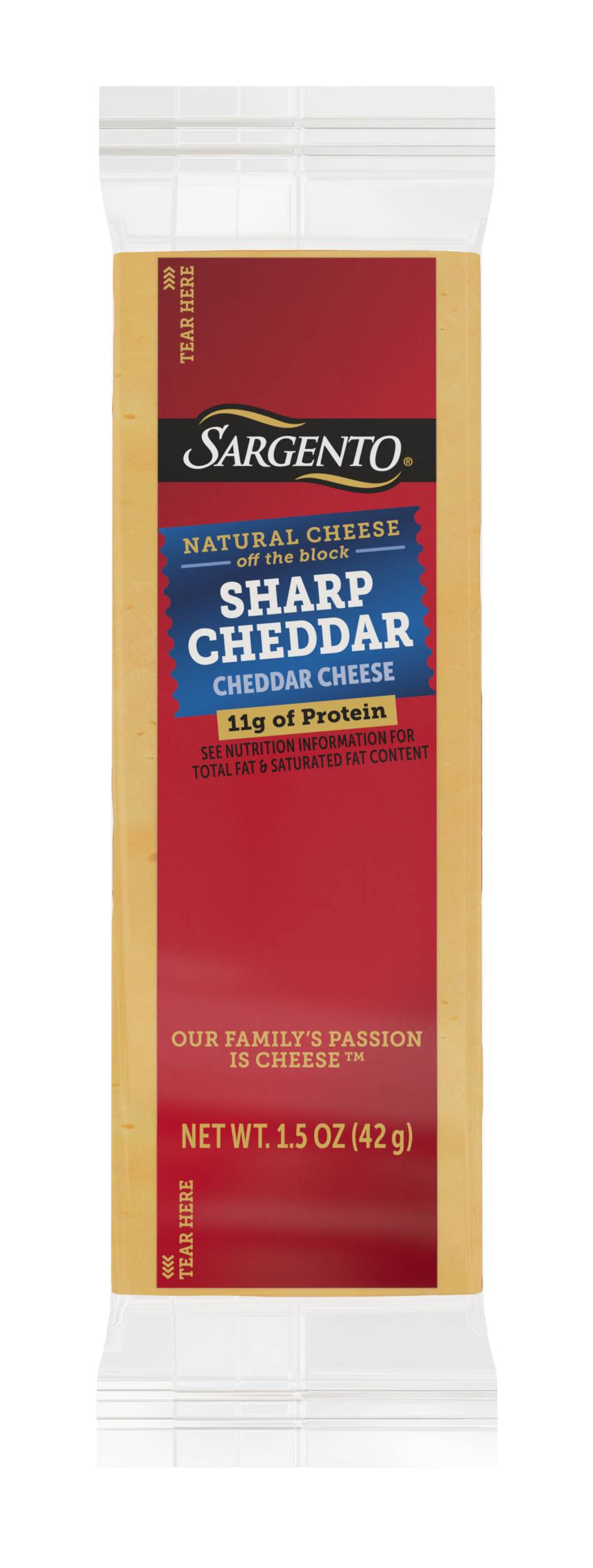 Sargento Sharp Cheddar Natural Cheese Snack