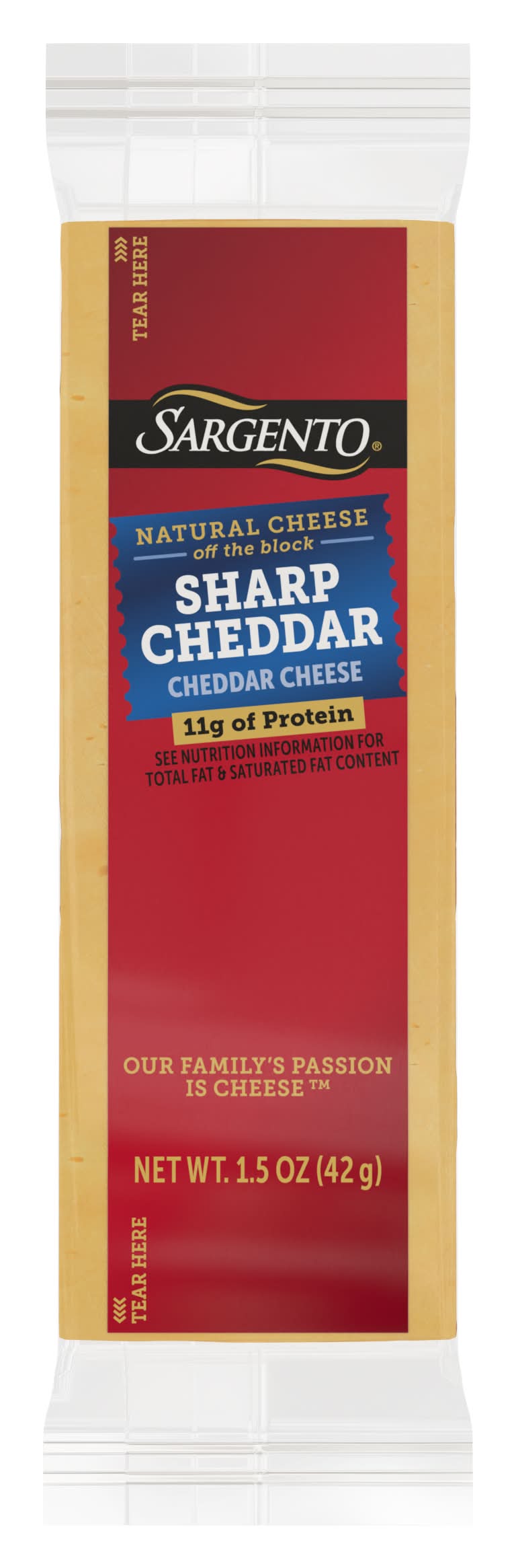 Sargento Sharp Cheddar Natural Cheese Snack (1.5 oz)