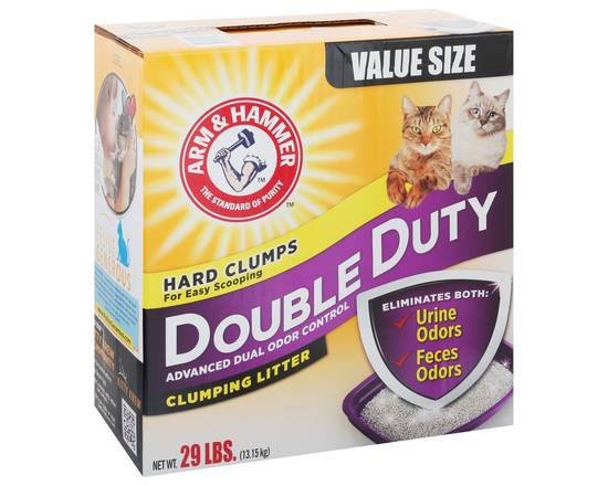 Arm & Hammer · Value Size Double Duty Clumping Litter (29 lbs)