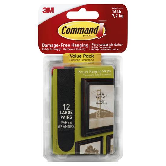 Command Picture Hanging Value pack Large Strips