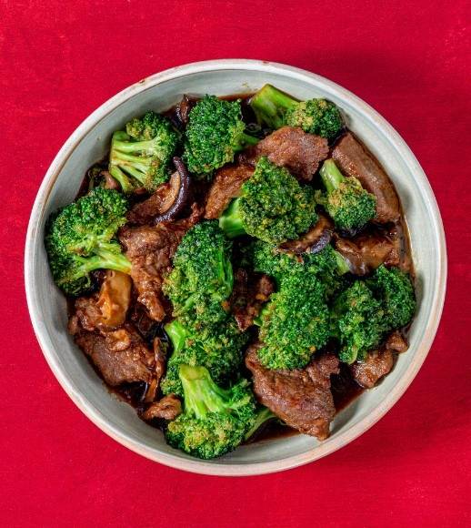 Mushroom Glazed Beef & Broccoli