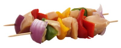 Kabobs Chicken With Vegetables Packaged 2 Count - 1.5 Lb