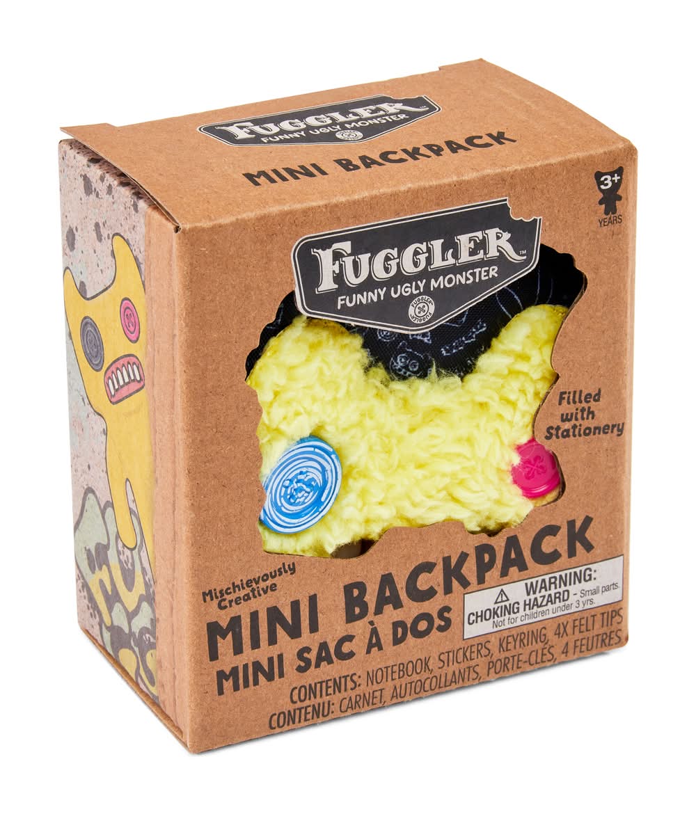 Fuggler Mini Backpack Collectible Yellow