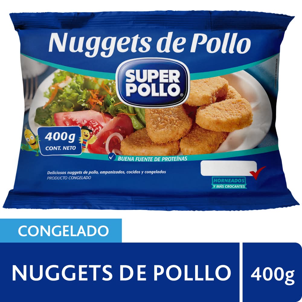 Súper Pollo · Nuggets de pollo congelado (400 g)