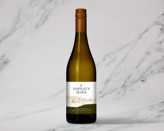 HARTLEY'S BLOCK SAUVIGNON BLANC, NEW ZEALAND