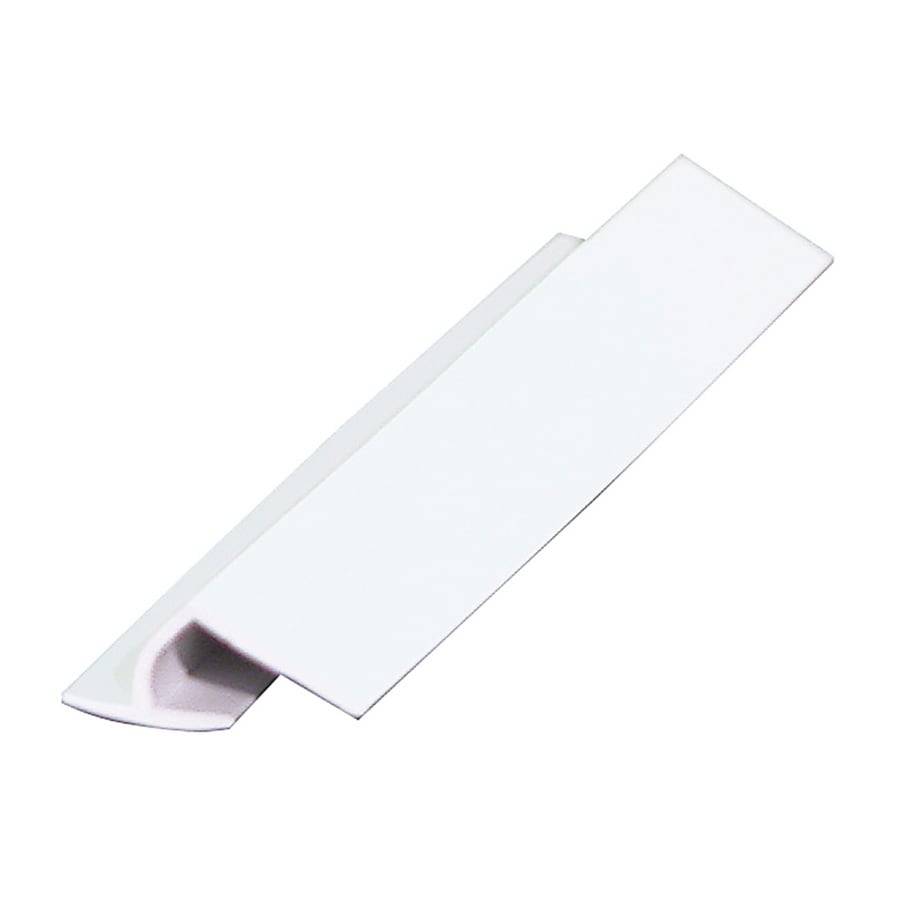 0.5-in x 8-ft White Unfinished Plastic Outside Corner Wall Panel Moulding | T ISC 8 ETFRP