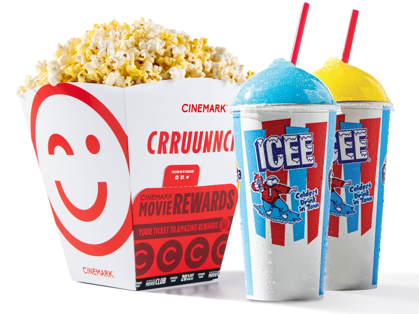 Large Popcorn + 2 Large ICEEs