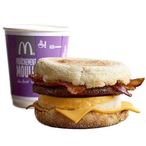 Large McMenu McMuffin® Beef Bacon & Egg