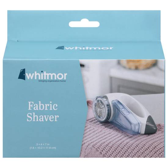Whitmor Fabric Shaver (3 "x 4 "x 7"/white)