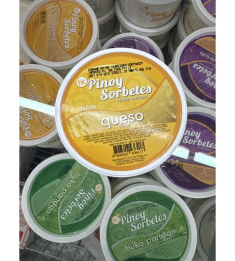 Pinoy Sorbetes Queso Ice Cream 460mL