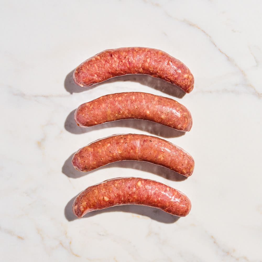 Elk & Pork Sausage With Red Wine, Apple & Pear - Durham Ranch