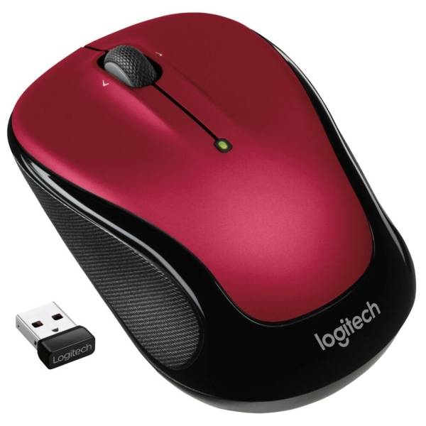 Logitech® M325 Wireless Mouse, Red