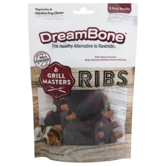 Dreambone Ribs Dog Chews ( vegetable & chicken)