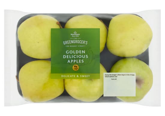 Morrisons Golden Delicious Apples (6 pack)