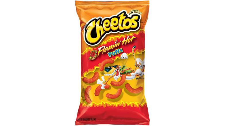 Chester's Cheetos Flamin' Hot Puffs