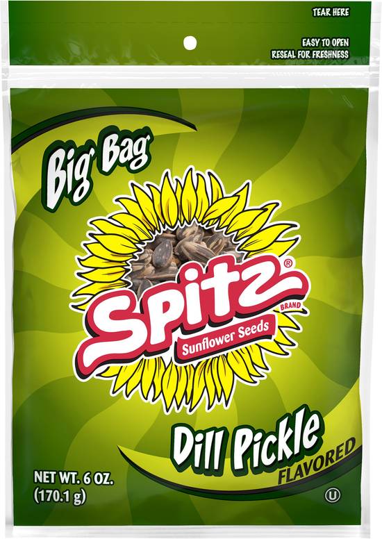 Spitz Big Bag Dill Pickle Sunflower Seeds