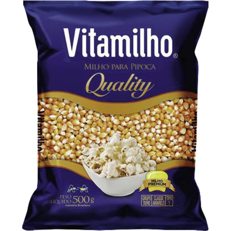 Vitamilho milho para pipoca quality (500g)