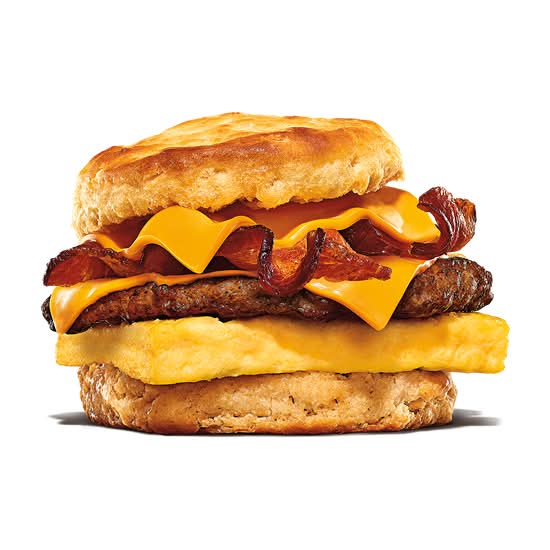 Bacon, Sausage, Egg, & Cheese Biscuit