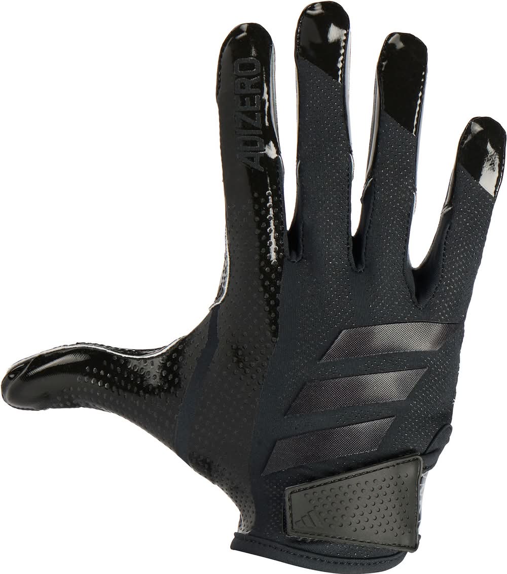 adidas Adizero 15 Exotic Speed Football Gloves (Black/Black, L)