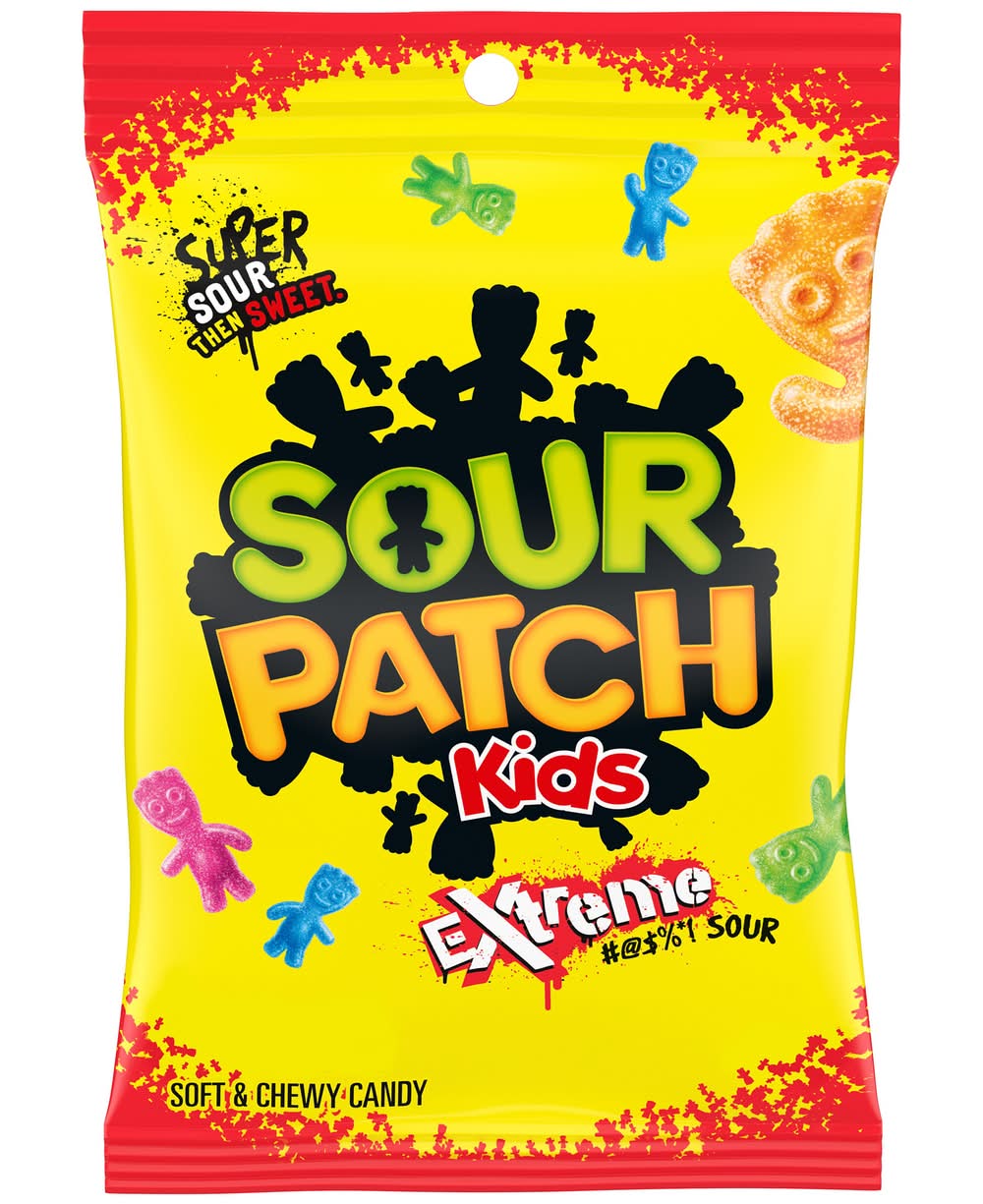 Sour Patch Kids Extreme Soft & Chewy Candy (7.2 oz)