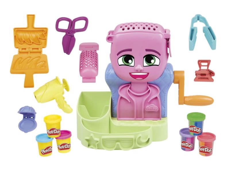 Playdoh · Set masas y plastilinas peluquería con estilo
