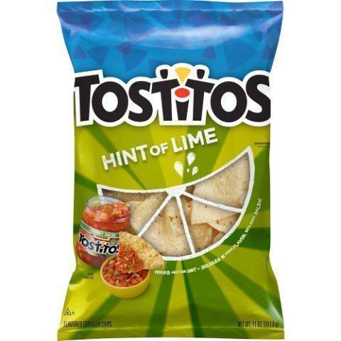 Tostitos Tortilla Chips Hint of Lime 11oz