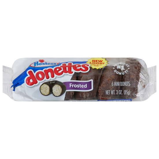Hostess Donettes Frosted Mini Donuts (6 ct)