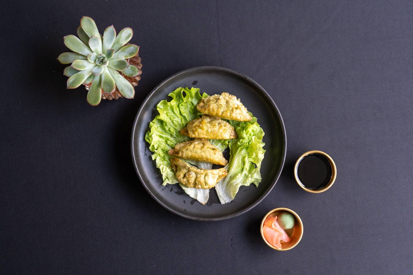 Gyoza crevette légume