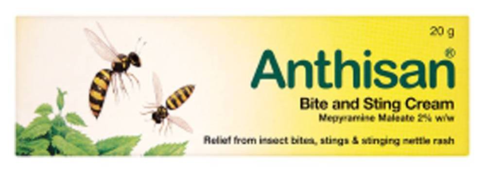 Anthisan Mepyramine Maleate Bite and Sting Cream (20g)
