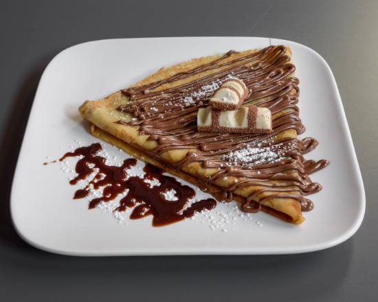 Crêpe au nutella & kinder bueno white