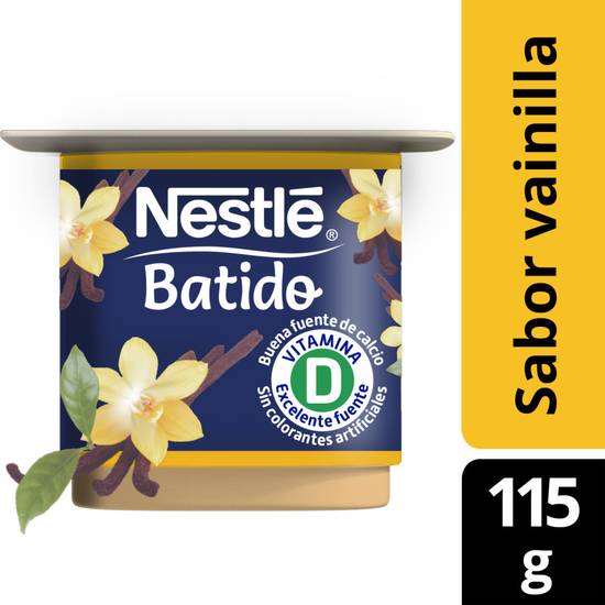 Nestlé yoghurt batido vainilla (pote 115 g)