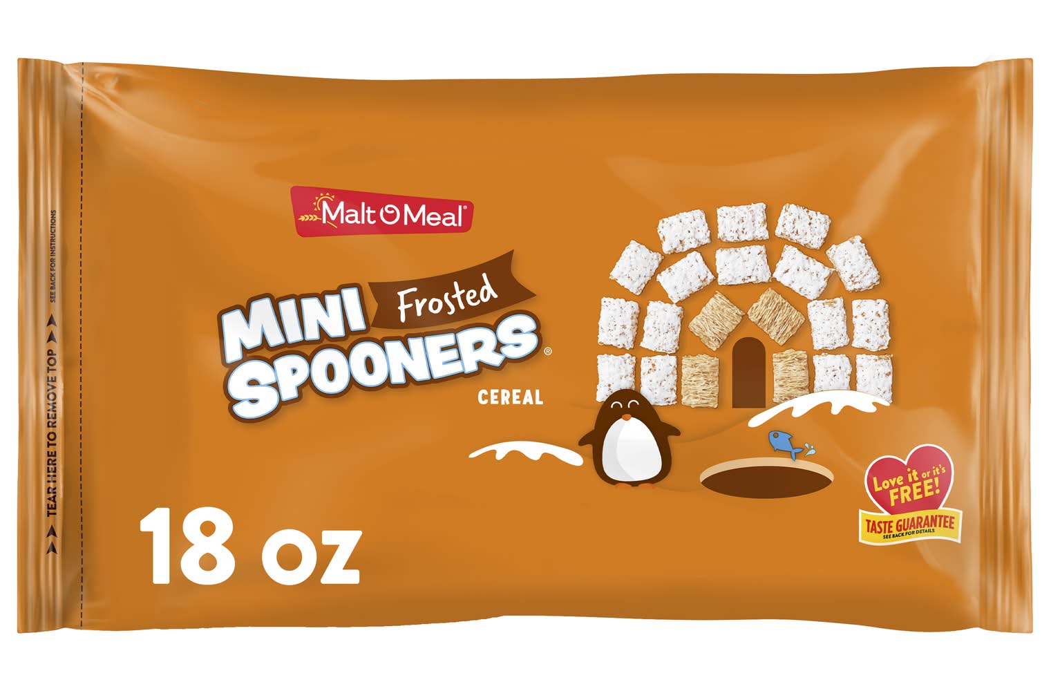 Malt-O-Meal Frosted Mini Spooners Cereal (18 oz)