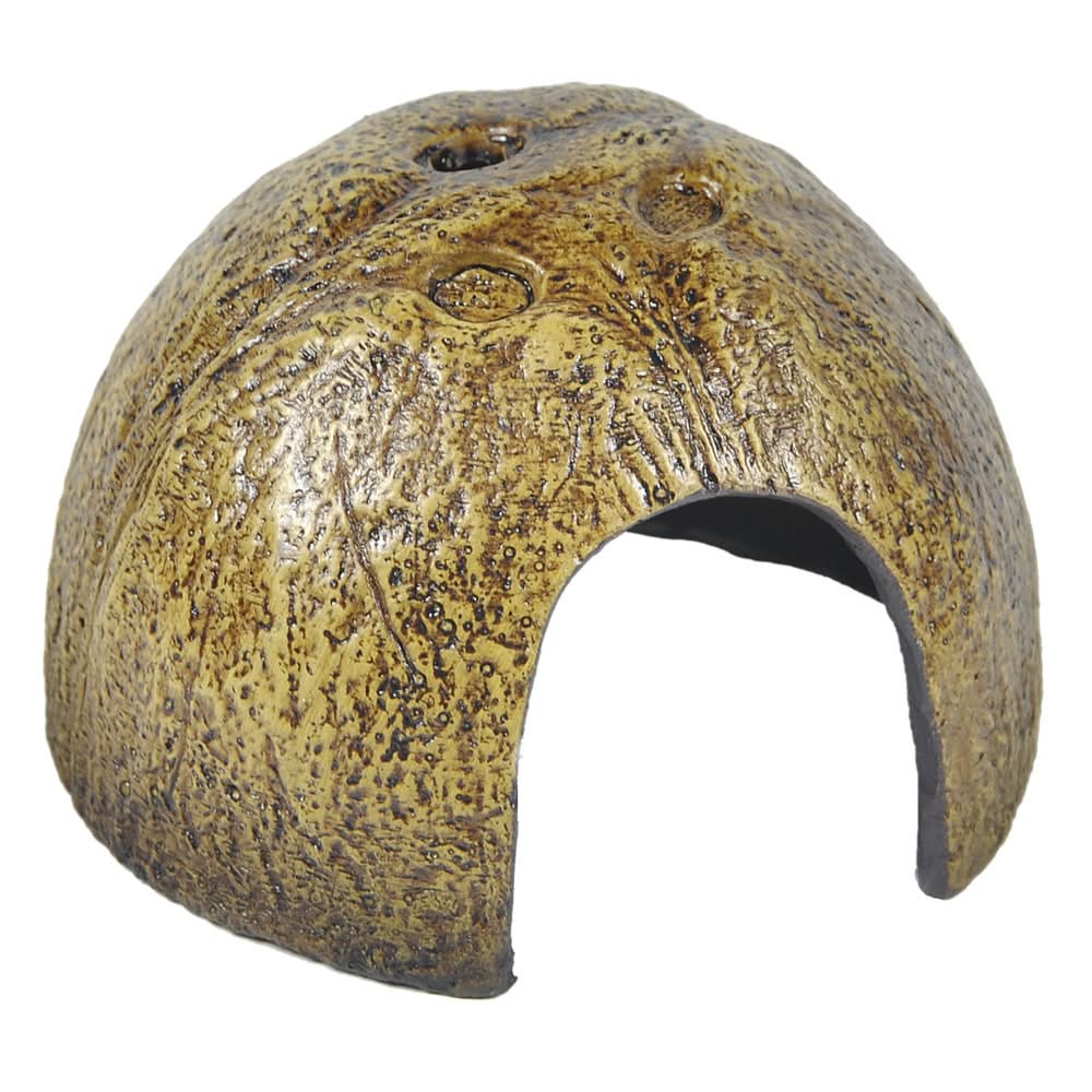 Thrive Coconut Shell Hut Reptile Decor