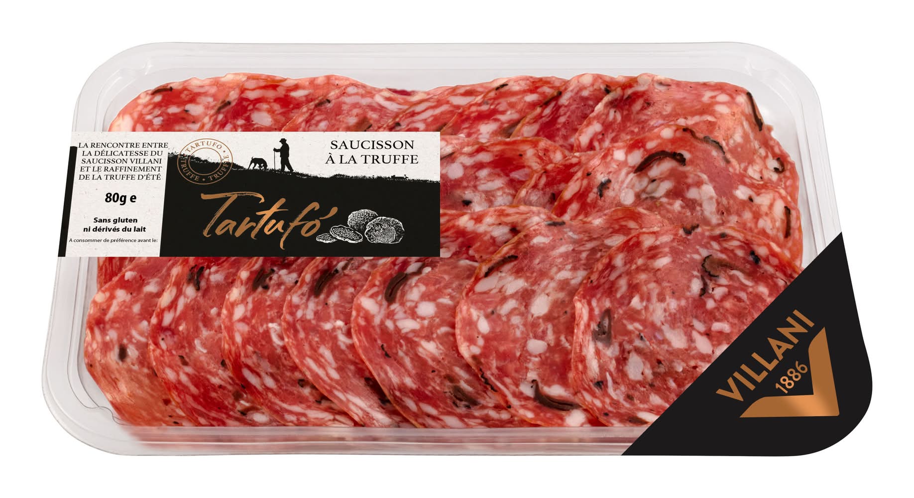 Villani - Saucisson à la truffe d'ete tartuf'o (80g)