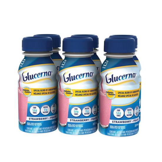 Glucerna Strawberry Meal Replacement (6 ct)