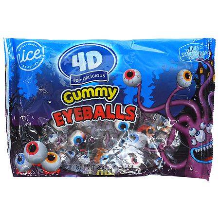 Nice! Gummy Eyeballs Halloween Candy Bag (8.47 oz)